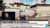 Informe desde Caracas: cientos de personas afectadas por lluvias e inundaciones en Venezuela