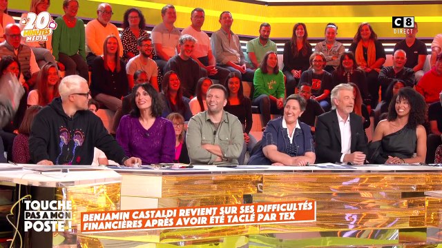 Benjamin Castaldi s'explique sur ses problèmes financiers dans TPMP .