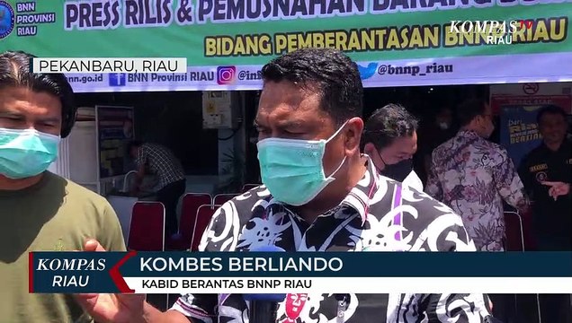 Kurir 3 Kg Sabu Dan 800 Butir Pil Ekstasi Dibekuk BNNP Riau