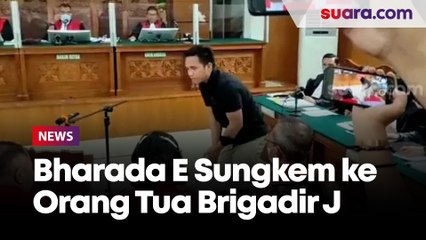 Bharada E dan Keluarga Brigadir J Memasuki Ruang Sidang Utama PN Jaksel