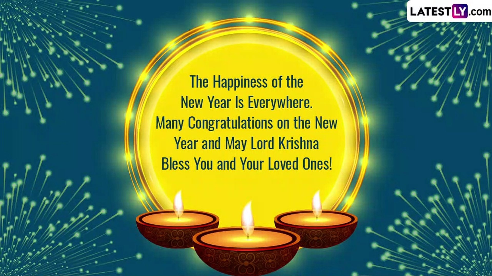 Happy Gujarati New Year 2022 Wishes for Bestu Varas As New Account Books  Are Opened on the Day, image size:1920x1080