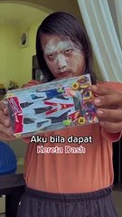 bila adik dapat mainan baru