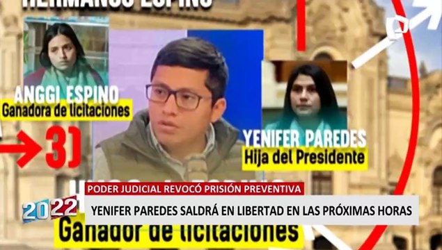 Yenifer Paredes: Poder Judicial revoca prisión preventiva contra cuñada de Pedro Castillo