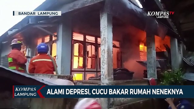 Alami Depresi, Seorang Cucu Bakar Rumah Neneknya