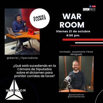War Room: Diputados se niega a dictaminar sobre la prohibir corridas de toros