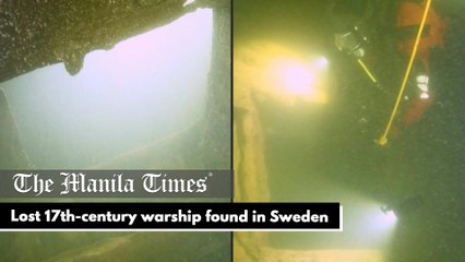 Lost 17th-century warship found in Sweden