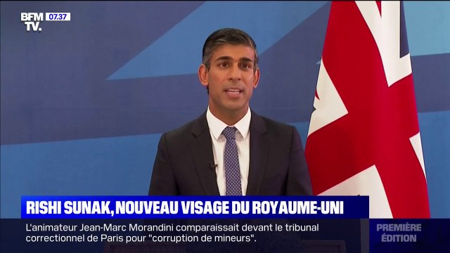 Nous avons besoin de stabilité : les mots de Rishi Sunak avant d'être nommé Premier ministre du Royaume-Uni