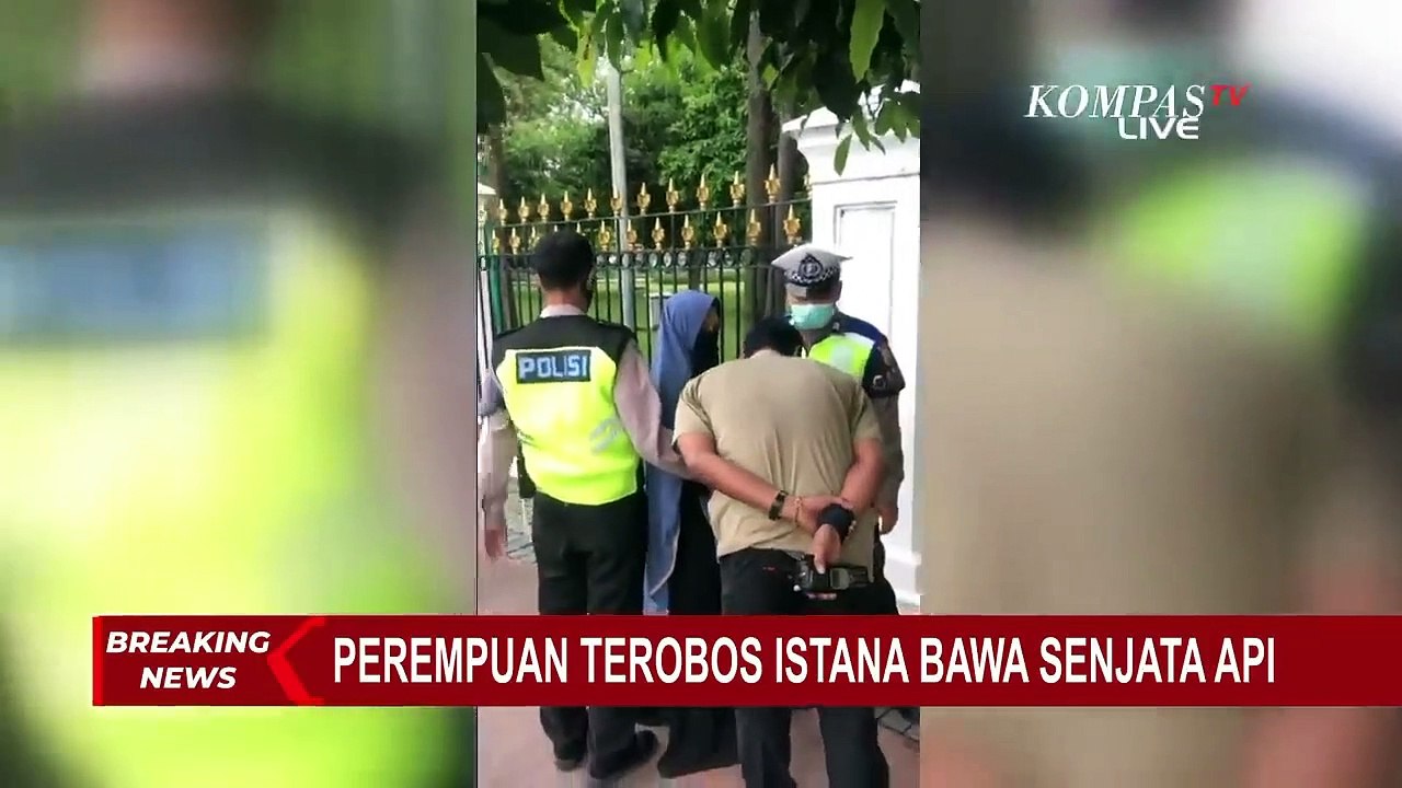BREAKING NEWS - Wanita Bersenjata Api Nekat Terobos Istana Ditangkap Polisi!