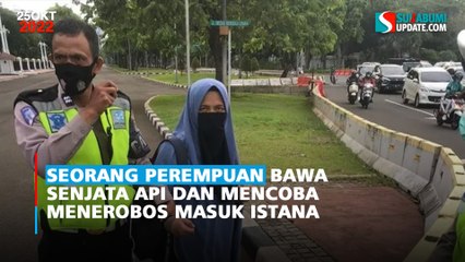 Seorang Perempuan Bawa Senjata Api dan Mencoba Merobos Masuk Istana