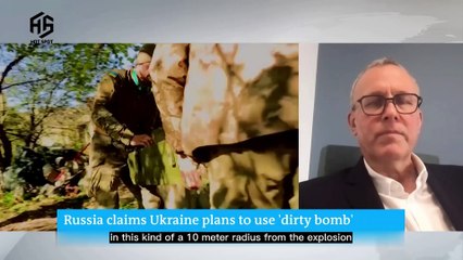 Russia's justification for alleging that Ukraine intends to deploy a radioactive bomb