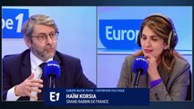 Haïm Korsia : «Toutes les initiatives qui visent à la paix […] sont essentielles»