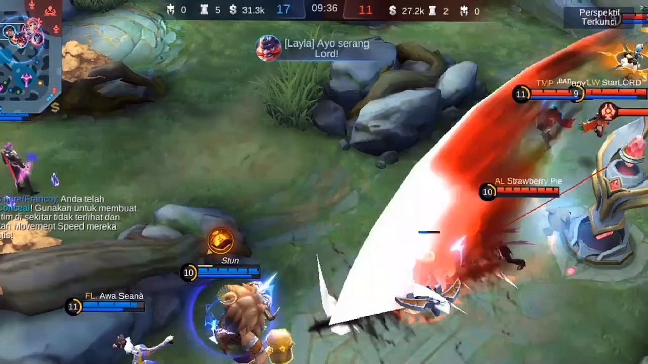 Momen maniac gusion