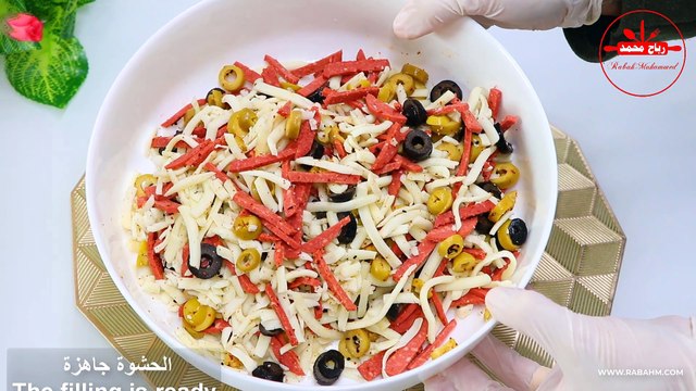 وجبة سحور عالسريع في 10 دقائق سهلة وبسيطة وطعمها لذيذ توست بالجبن والزيتون