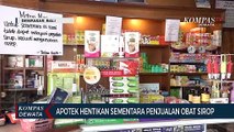 Apotek Hentikan Sementara Penjualan Obat Sirop Anak