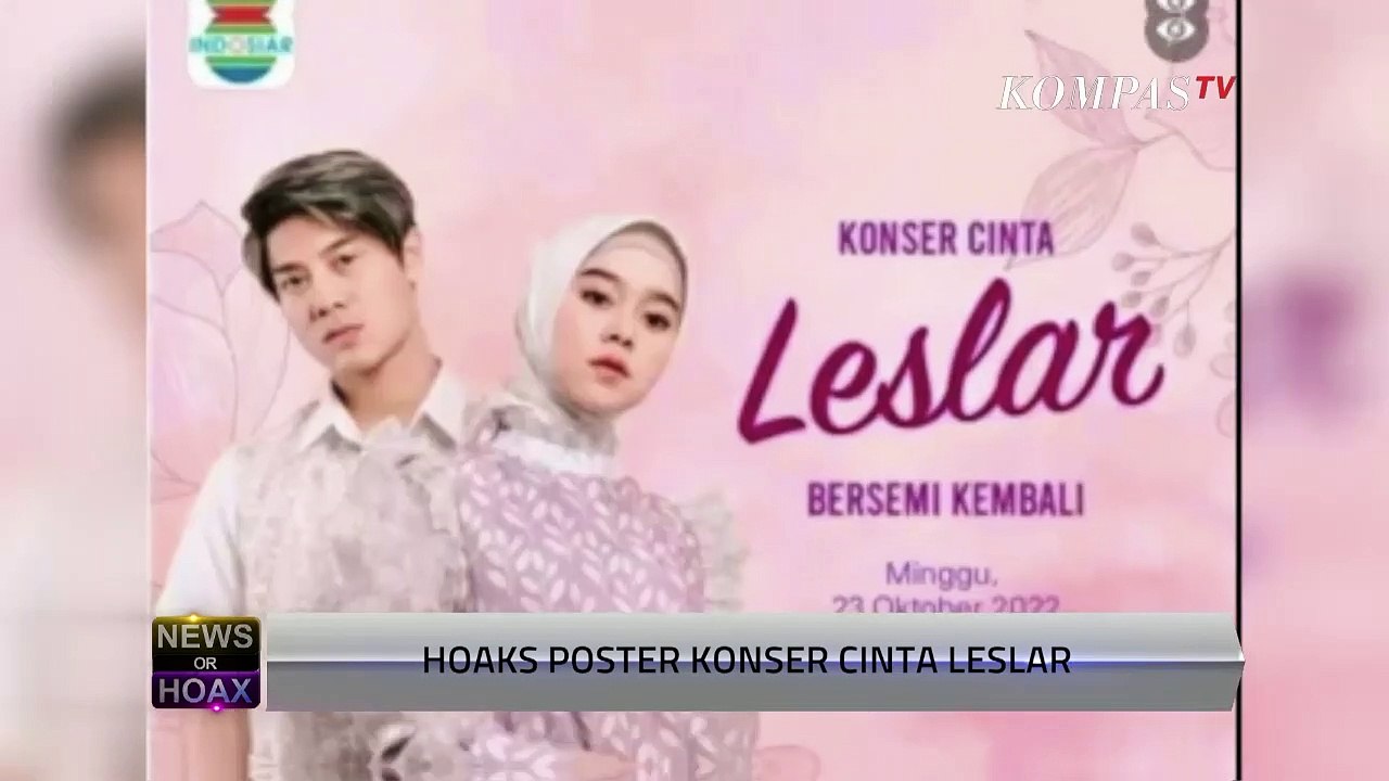 Hoax Poster Konser Cinta Leslar Bersemi Kembali - NEWS OR HOAX