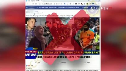 Hoax Video Penjemputan Rizky Billar Oleh Ratusan Polisi - NEWS OR HOAX