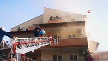 Muğla 3. sayfa haberleri: Marmaris'te apart otelde çıkan yangın korkuttu