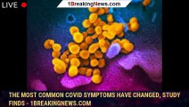 The most common Covid symptoms have changed, study finds - 1breakingnews.com