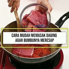 Cara Mudah Memasak Daging Agar Bumbunya Meresap