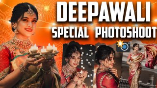 Deepavali Special Photoshoot | Traditional Look  | Swetha Changappa