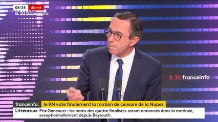 49.3 : "Nous devrons, au cours de ce quinquennat, déposer une motion de censure", affirme le LR Bruno Retailleau