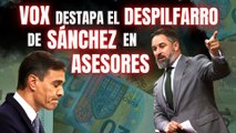 ¡ESCALOFRIANTE! VOX destapa el DESPILFARRO de PEDRO SÁNCHEZ en asesores