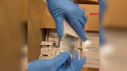 ESENLER'DE UYUŞTURUCU OPERASYONU 300 BİN HAP ELE GEÇİRİLDİ