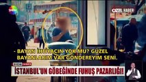 İstanbul'un göbeğinde fuhuş pazarlığı kamerada