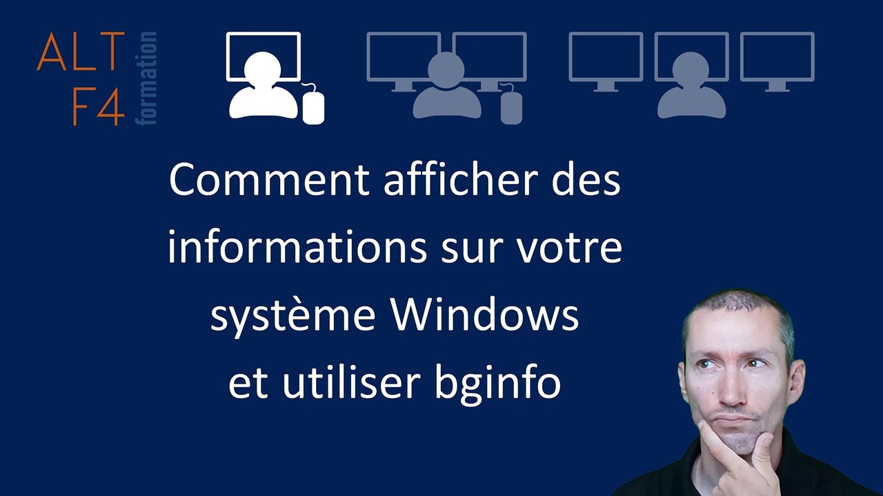 Comment afficher des informations sur votre système Windows et utiliser bginfo
