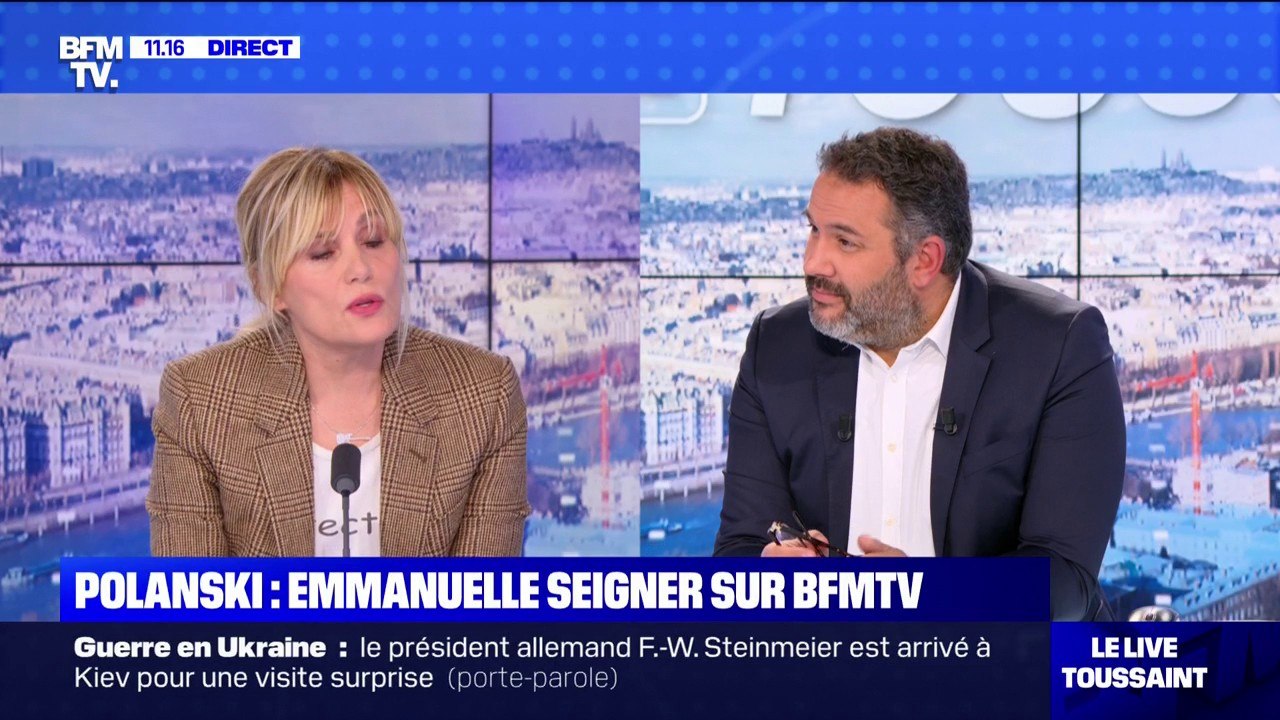 Emmanuelle Seigner: "Le phénomène #MeToo est formidable, néanmoins il faut faire attention aux dérives"