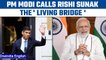 PM Modi congratulates Rishi Sunak on becoming UK's next PM , calls him living bridge |Oneindia news