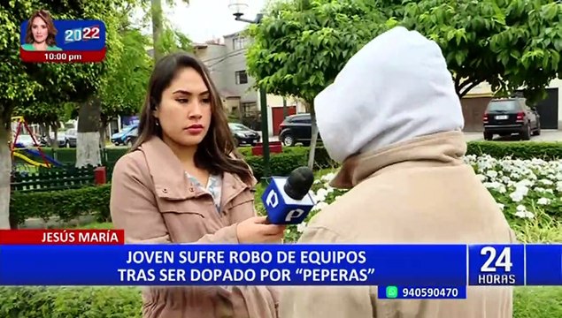 “Nos dijeron para tomar”: ‘peperas’ roban equipos valorizados en S/ 25 mil tras dopar a jóvenes