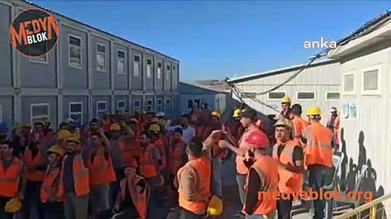 Şehir hastanesi inşaatında çalışan işçiler isyan etti: Zorunlu fazla mesai yaptırılıyor