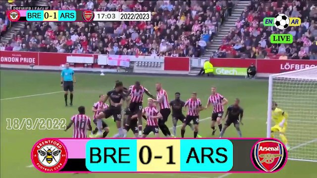 Brentford 0v3 Arsenal / آرسنال 3- 0برينتفورد / English Premier League 2022 / 2023 الدوري الإنجليزي الممتاز