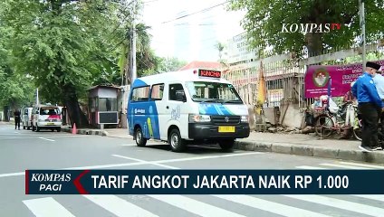 Catat! Tarif Angkot Jakarta Naik Rp 1.000