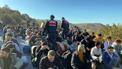 Minibüsle Urla’ya geldiler, jandarma ve MİT ortak operasyon yaptı