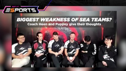 Coach Heen and Puppey discuss the weakness of TNC and other SEA Dota teams