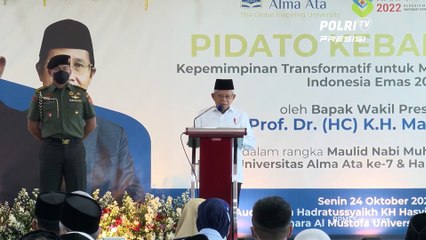 Wakil Presiden Berikan Pidato Kebangsaan di Universitas ATA Alma Yogyakarta