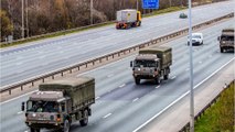 Ukraine-Krieg: Angeblicher Atomwaffentransport auf Autobahn in Großbritannien entdeckt worden