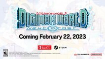 Digimon World Next Order Official Nintendo Switch and PC Announcement Trailer