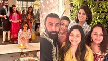 Alia Bhatt-Ranbir Kapoor ने घर मे ऐसे मनाई अपनी पहली Diwali, Photos हुए Viral! FilmiBeat