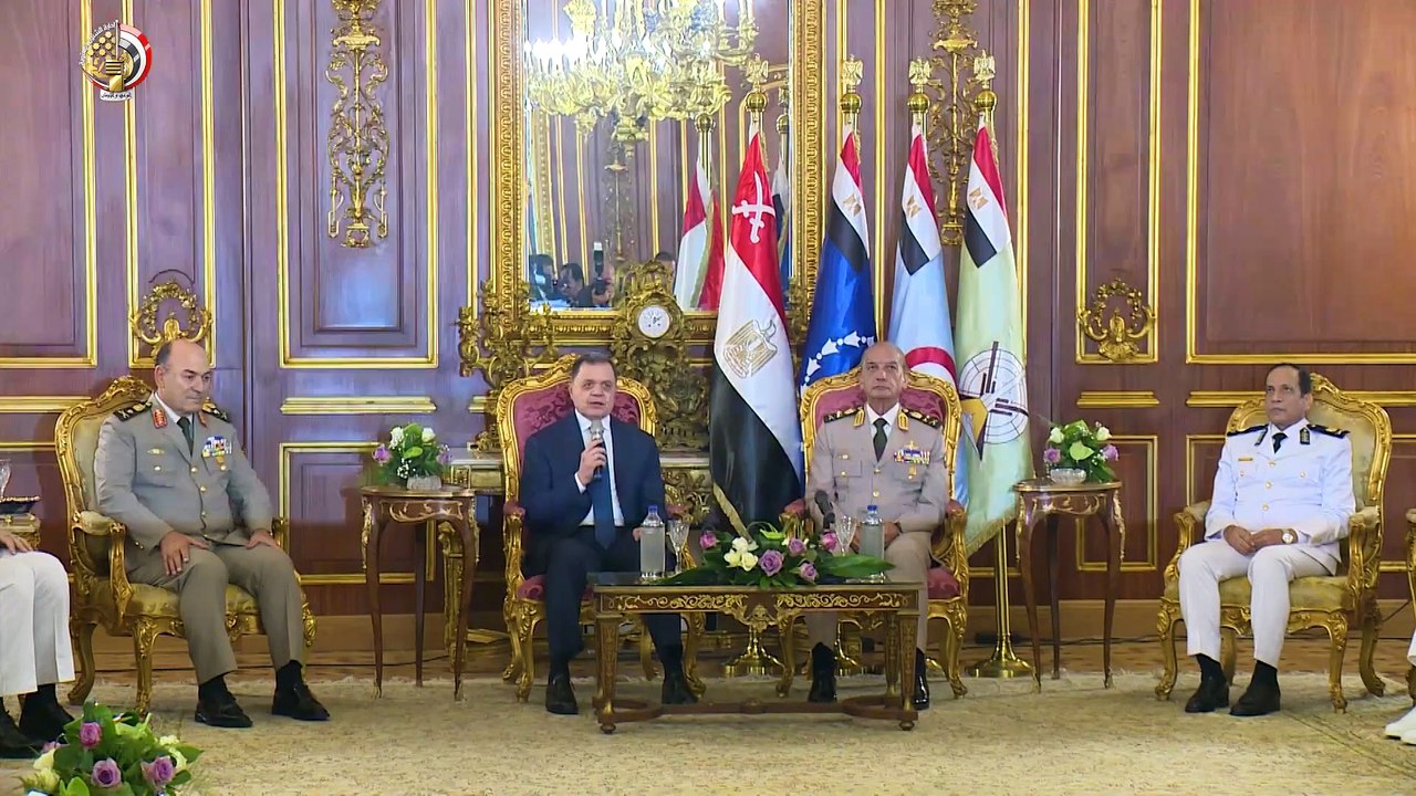 بمناسبة الذكرى 49 لإنتصارات أكتوبر وزير الداخلي...