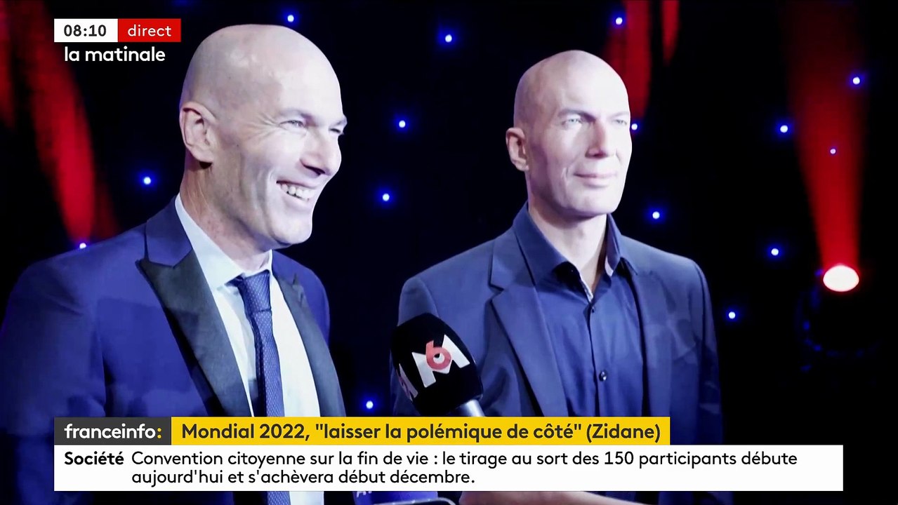 Mondial 2022 au Qatar: "Il faut laisser la polémique de côté et laisser la place au jeu et à la Coupe du monde", estime l'ex-footballeur Zinédine Zidane - VIDEO