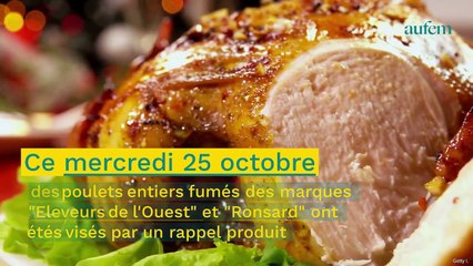 Télécharger la video: Rappel produit : ce poulet entier vendu dans plusieurs enseignes ne doit surtout pas être mangé