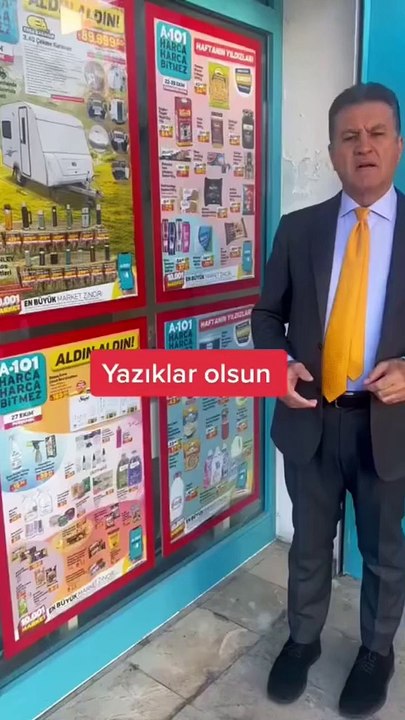 Mustafa Sarıgül A101’e isyan etti: Milletle dalga mı geçiyorsunuz