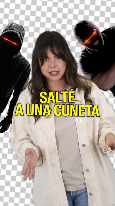 Salté a una cuneta