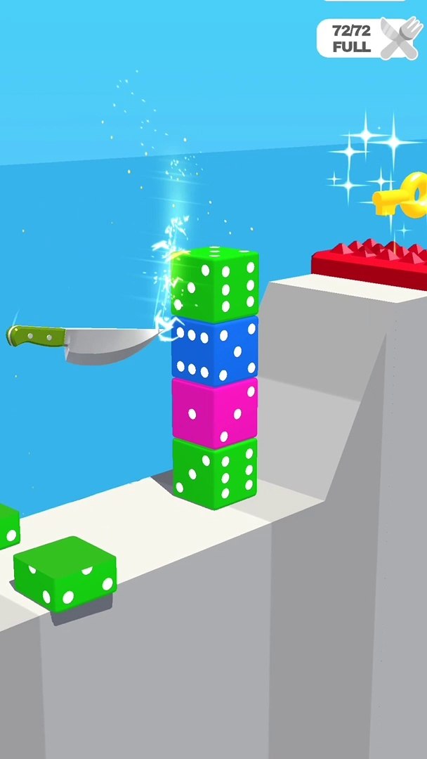 ⁣Slice it all asmr game 202k new update new level iOS gameplay | Rik Gaming