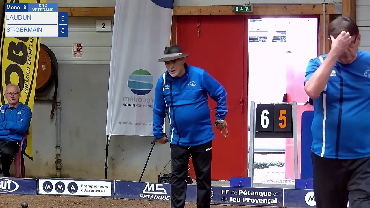Finale CNC Vétérans 2022 - St Pierre les Elbeuf - Laudun VS St Germain T à T