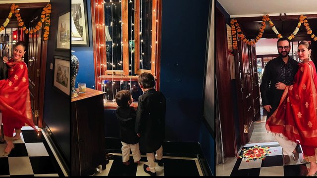 Kareena Kapoor Khan shares glimpses of her Diwali celebration
