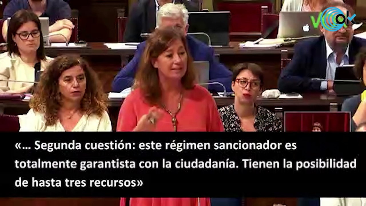El líder de Vox en Baleares, Jorge Campos, arremete contra Armengol por su noche de copas durante la pandemia